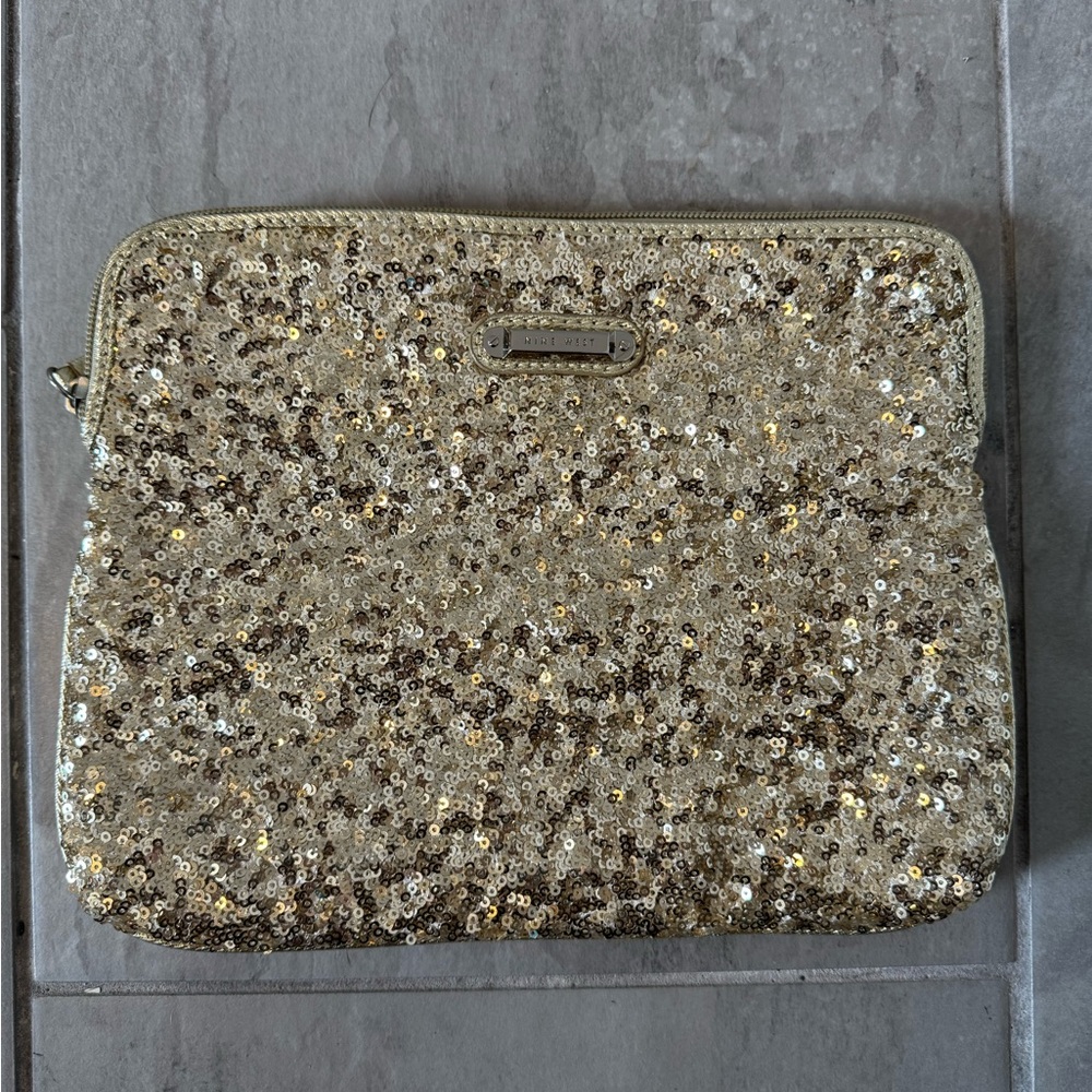 Nine West Gold Clutch